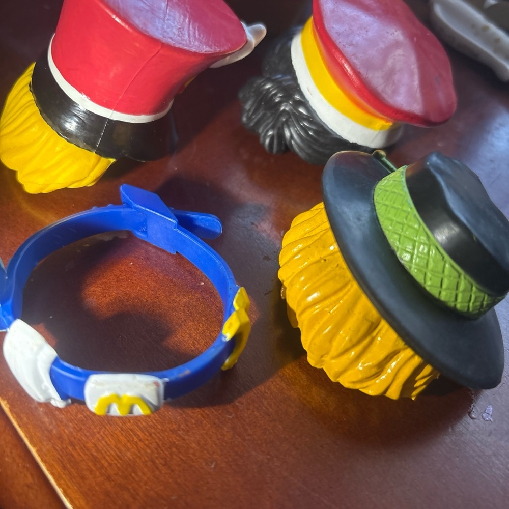 Colorful Toy Hat Set with Blue Wristband